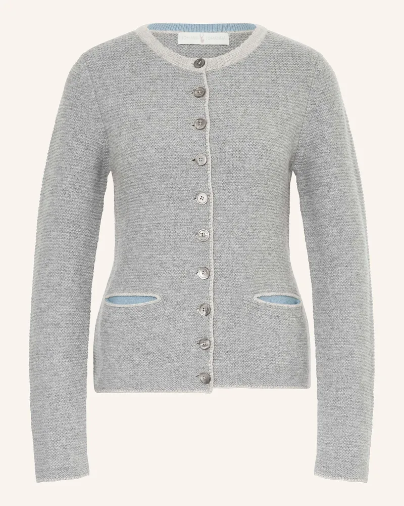 Johann & Johanna Strickjanker grau Grau