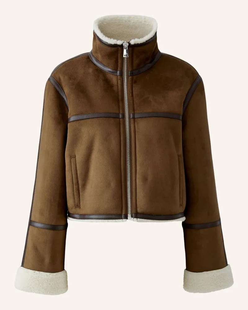 Oui  Jacke braun Braun