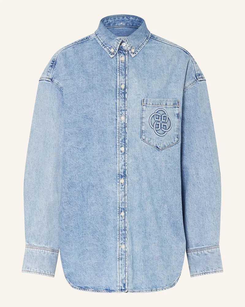 Gant Jeansbluse blau Hellblau