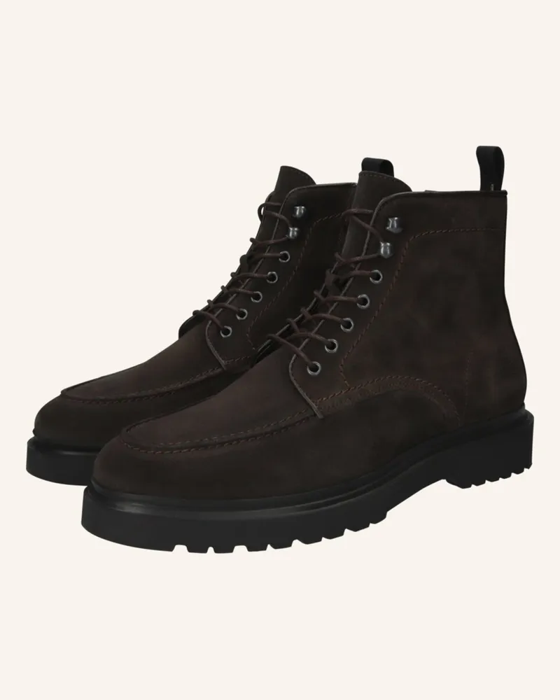 Blackstone Schnürboots braun Dunkelbraun