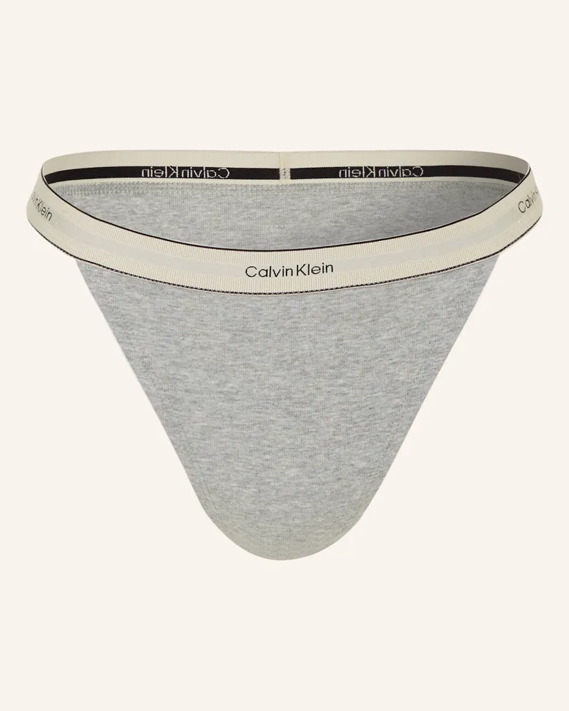 Calvin Klein String HERITAGE Grau
