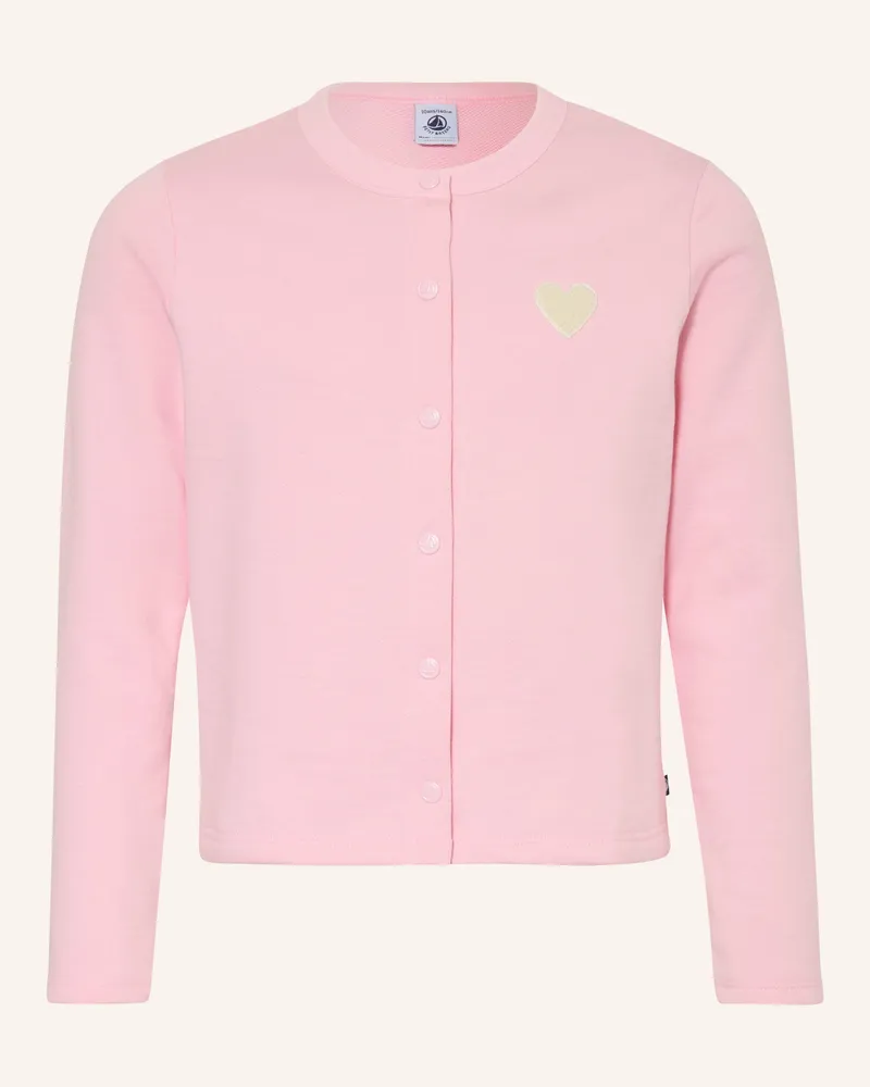 Petit Bateau Sweatjacke Rosa