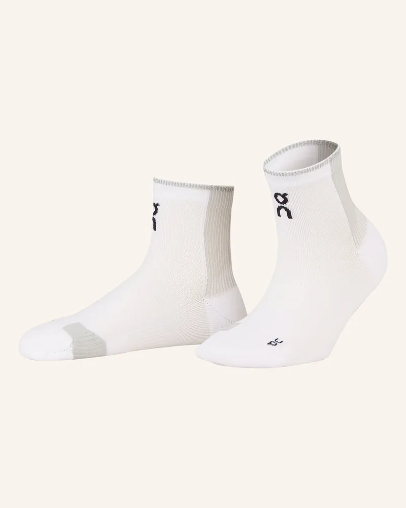 ON Laufsocken Performance Run weiss 0813