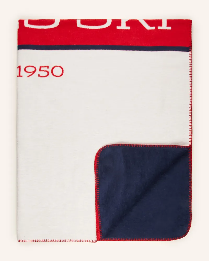 Pad Plaid Après Ski rot Dunkelblau