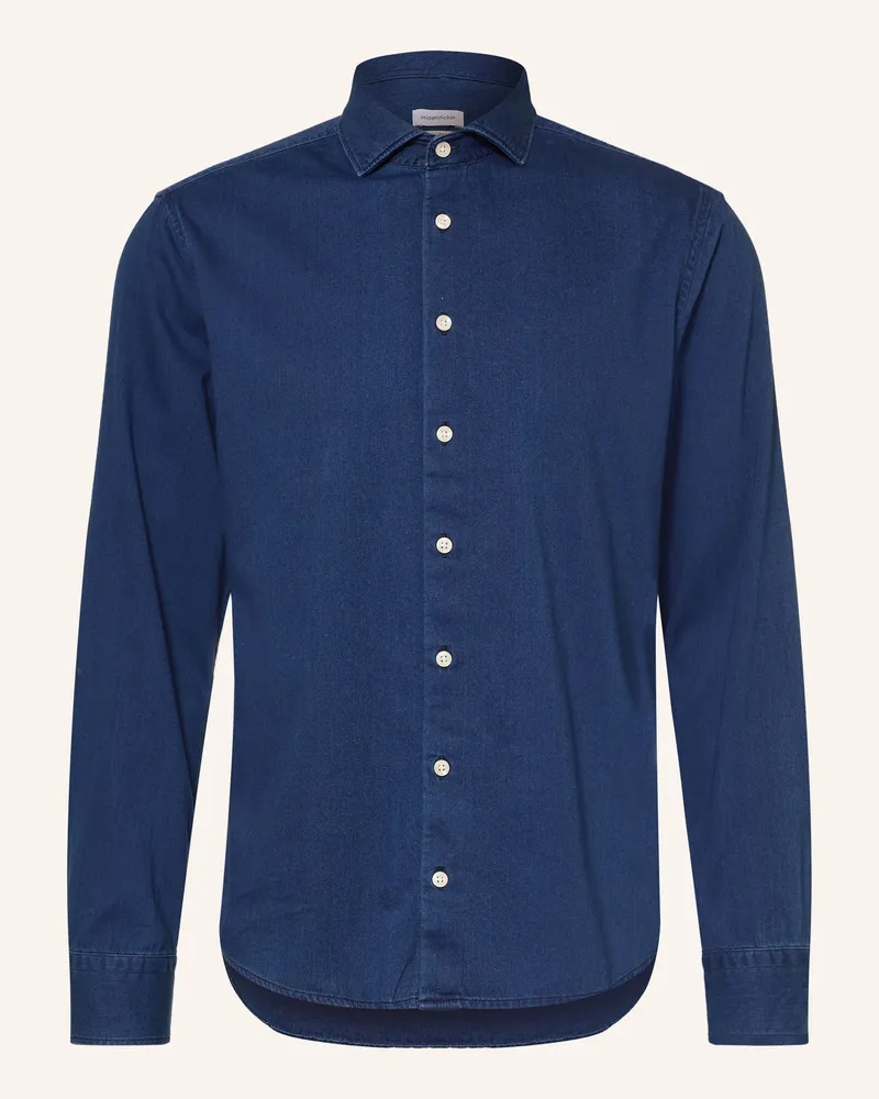 Seidensticker Jeanshemd Extra Slim Fit blau Dunkelblau