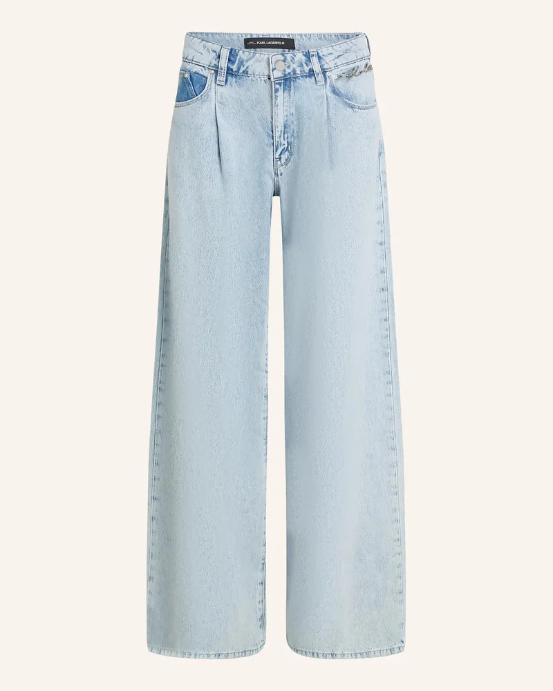 Karl Lagerfeld Jeans Relaxed Fit Hellblau
