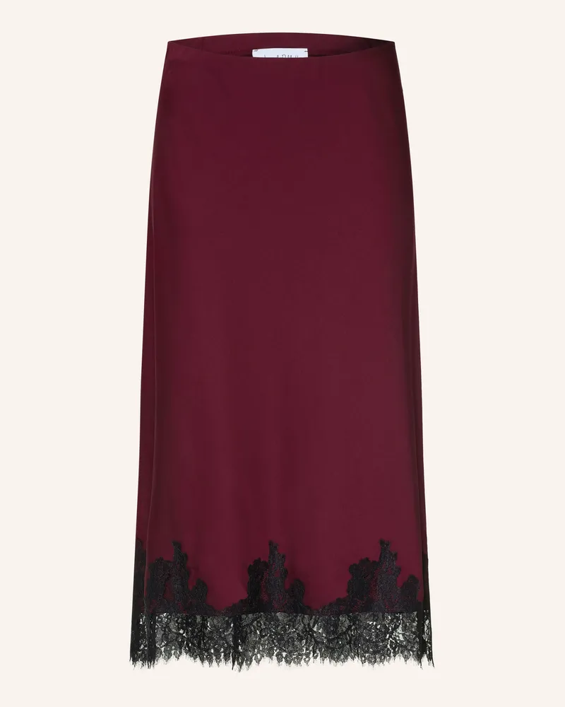 Joseph Ribkoff Rock Mit Spitze rot Fuchsia