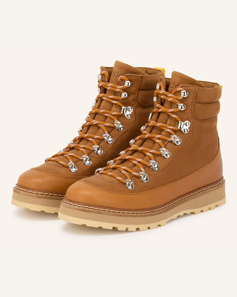 Mono Schnürboots braun Cognac
