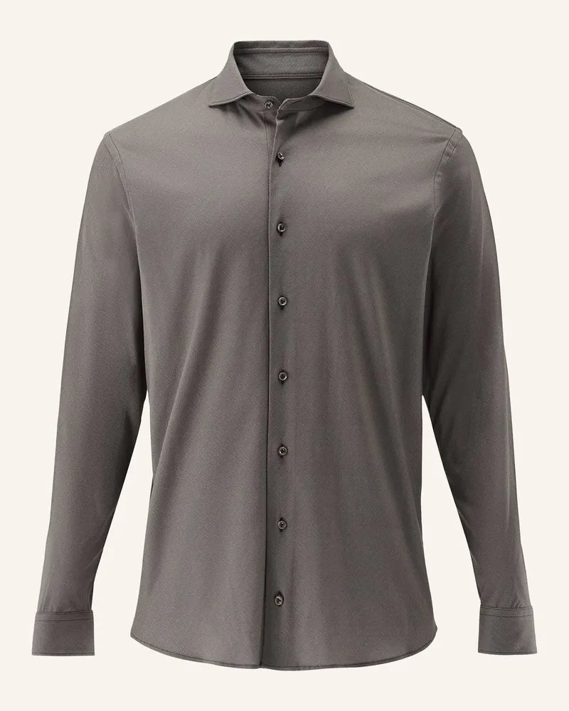 van Laack Hemd Tailor Fit Braun