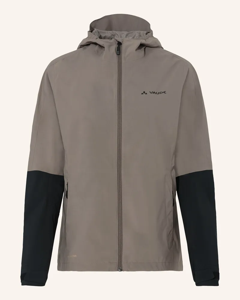 Vaude Radjacke W  MOAB RAIN J II Beige