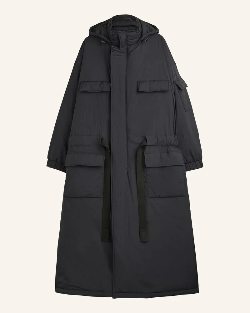Y-3 Y-3 GEFÜTTERTER PARKA MIT KAPUZE Schwarz