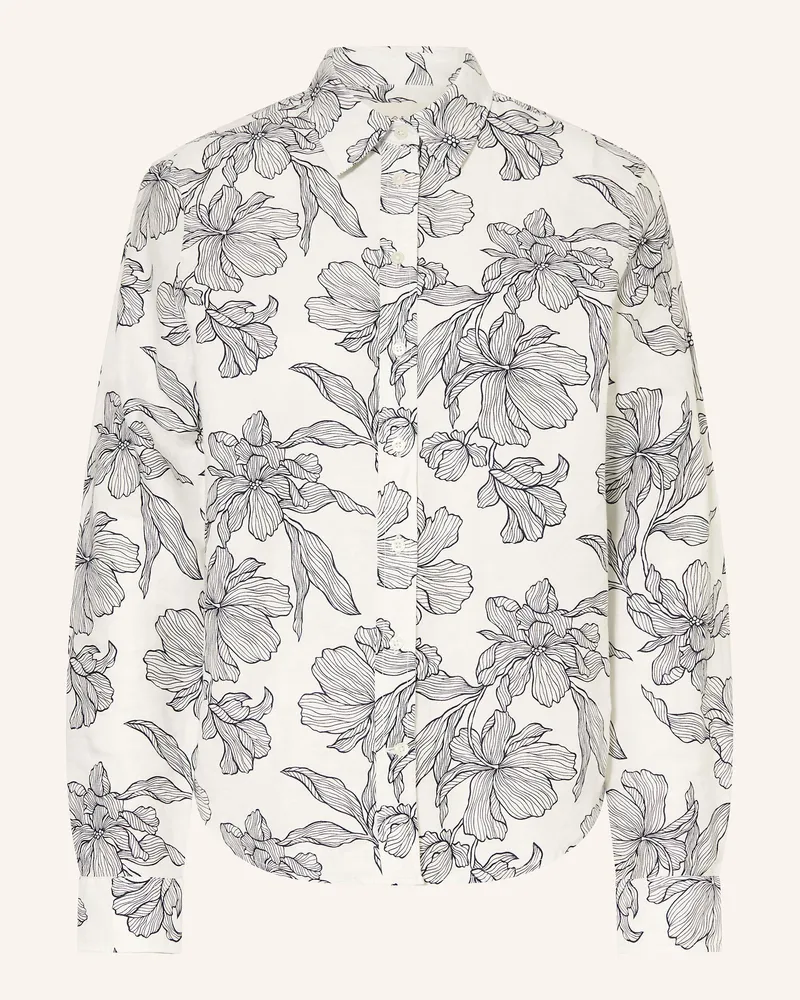 Gant Hemdbluse aus Leinen Weiss
