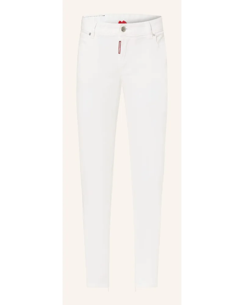 Dsquared2 Skinny Jeans TWIGGY Weiss