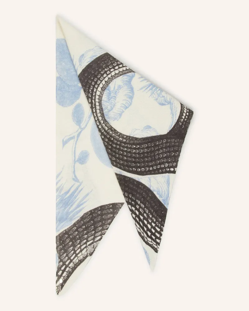 Friendly Hunting Dreieckstuch Aus Cashmere weiss Ecru