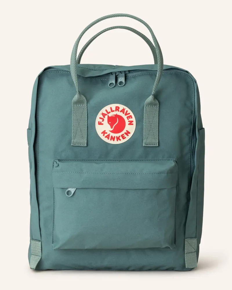 Fjäll Räven Rucksack Kanken gruen Petrol