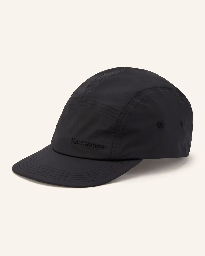 Knowledge Cotton Apparel Cap schwarz Schwarz