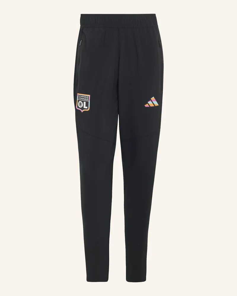 adidas Olympique Lyon Tiro Reisehose schwarz Schwarz