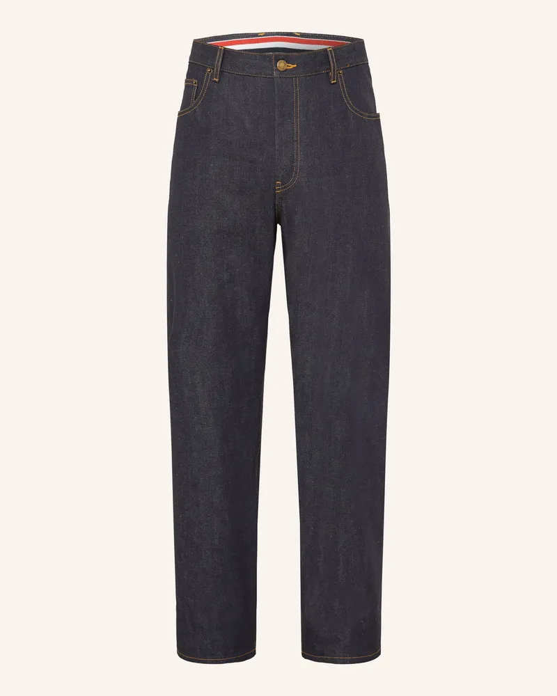 Thom Browne Jeans Regular Fit blau Dunkelblau