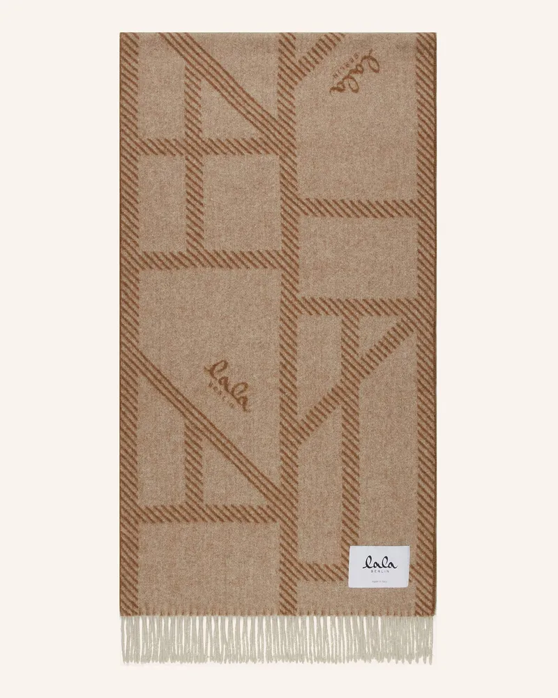 Lala Berlin Schal Svea Braun