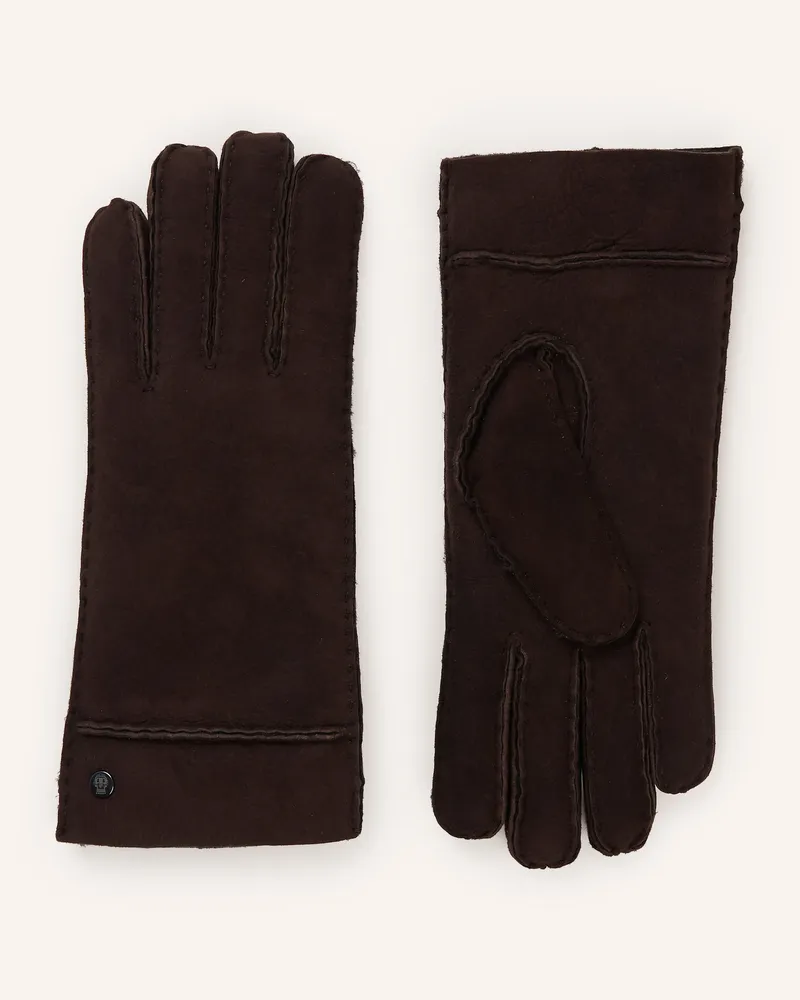 Roeckl Handschuhe Helsinki braun Dunkelbraun