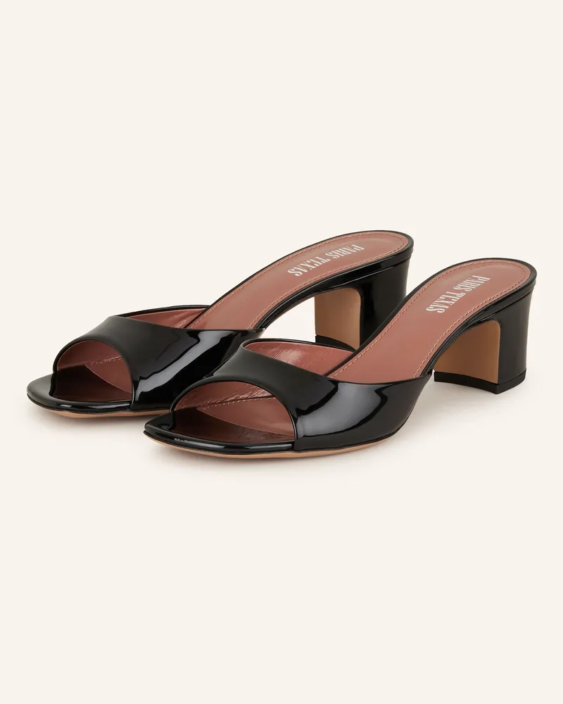 Paris Texas Mules Lara schwarz Schwarz