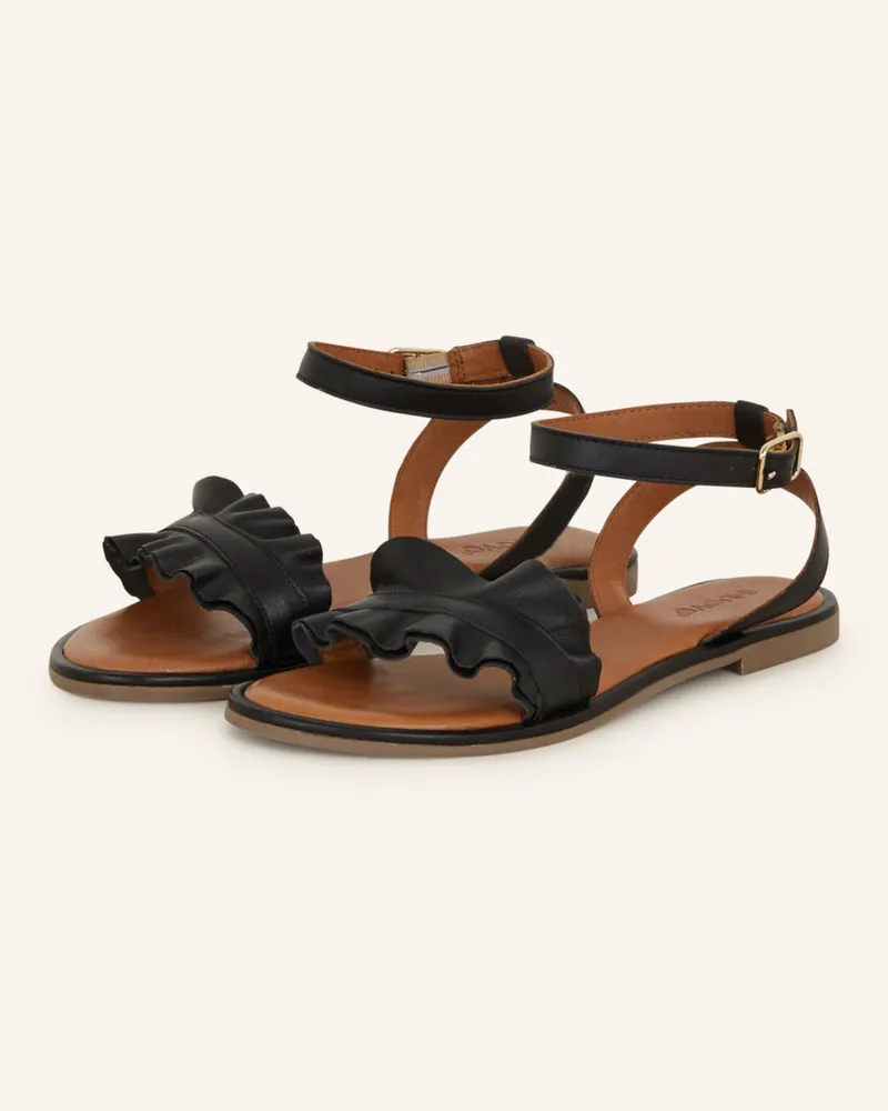 Inuovo Sandalen Schwarz