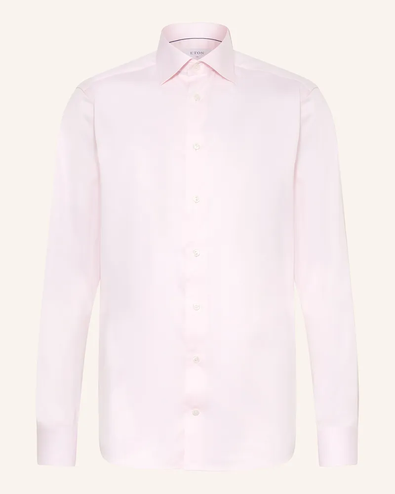 Eton Hemd Slim Fit rosa Rosa