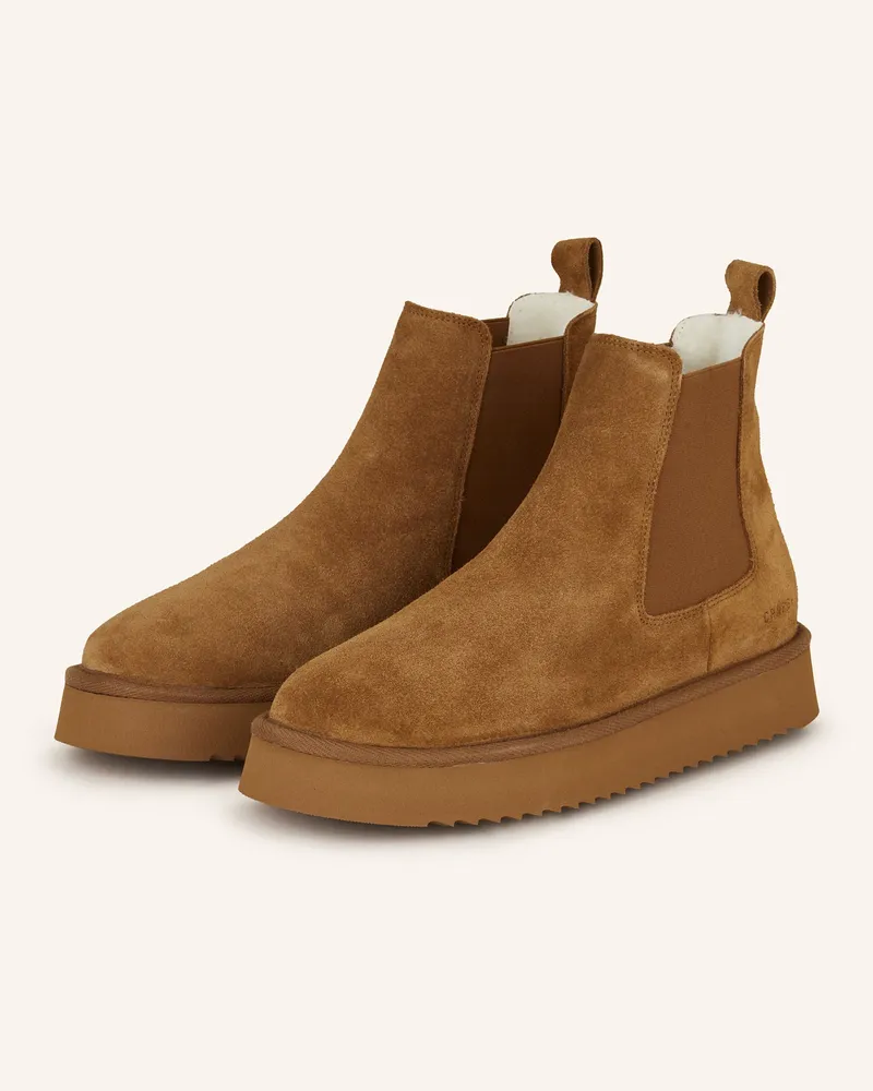 Copenhagen Chelsea-Boots cph258 braun Cognac