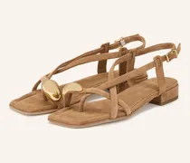 Zehentrenner Moa beige