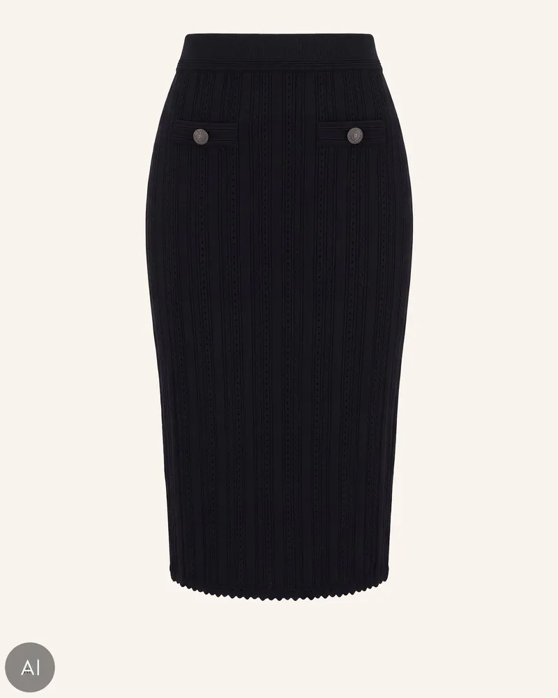 Guess Stiftrock schwarz Schwarz