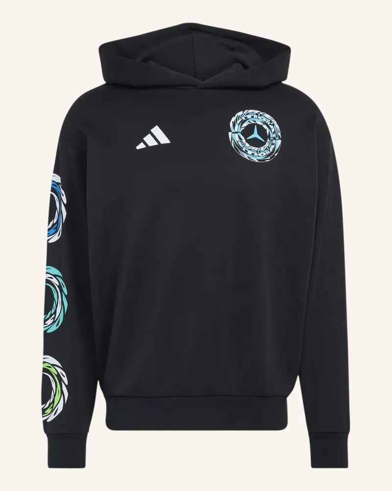 adidas Mercedes Amg Petronas Formula 1 Team Lights On Hoodie schwarz Schwarz