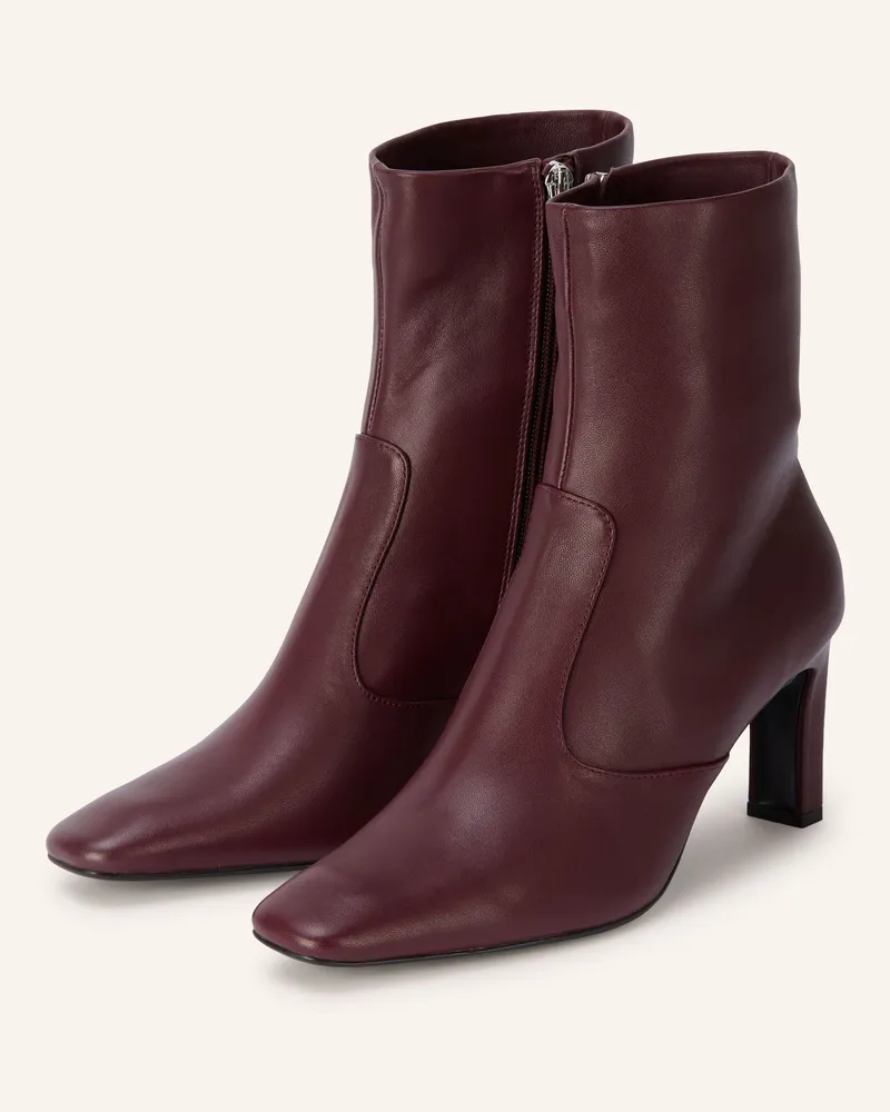 Lola Cruz Stiefeletten rot Dunkelrot