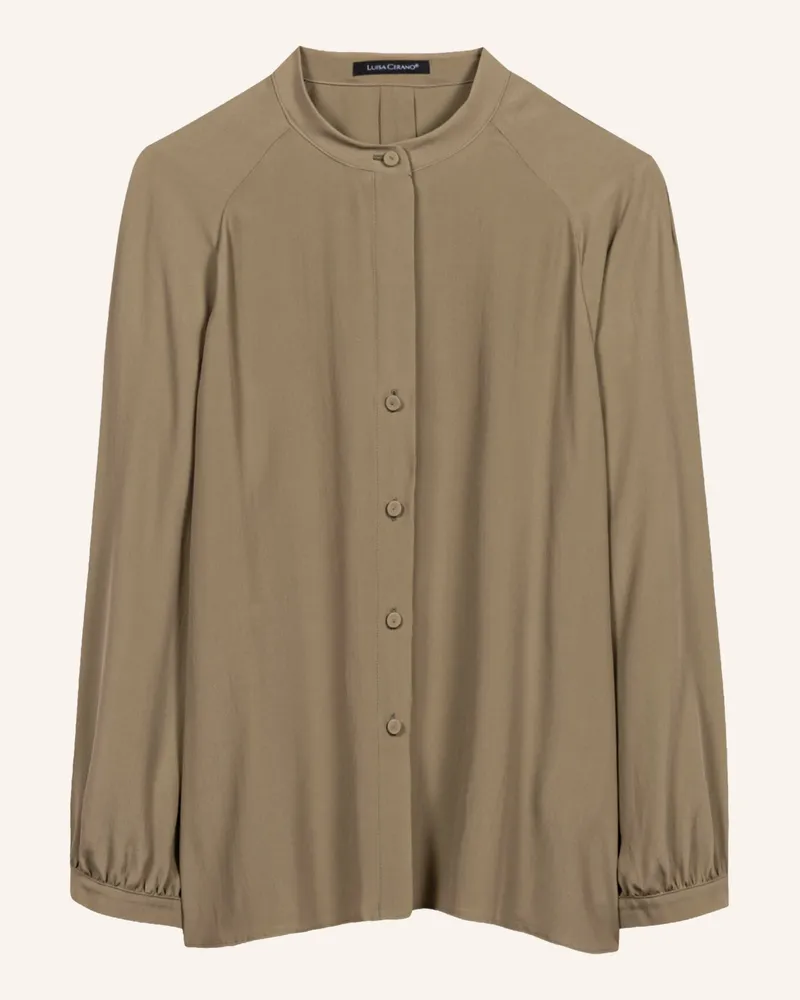 Luisa Cerano Bluse gruen Khaki