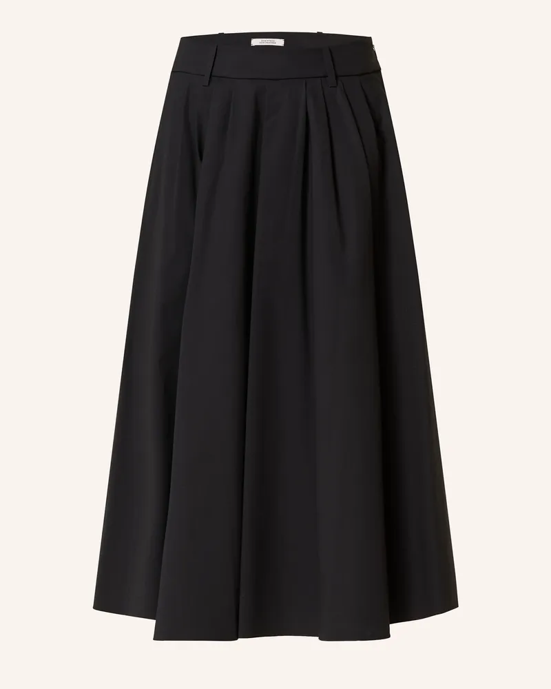 Dorothee Schumacher Rock POPLIN POWER Schwarz