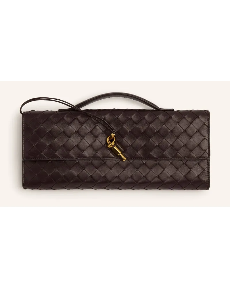 Bottega Veneta Clutch ANDIAMO Braun