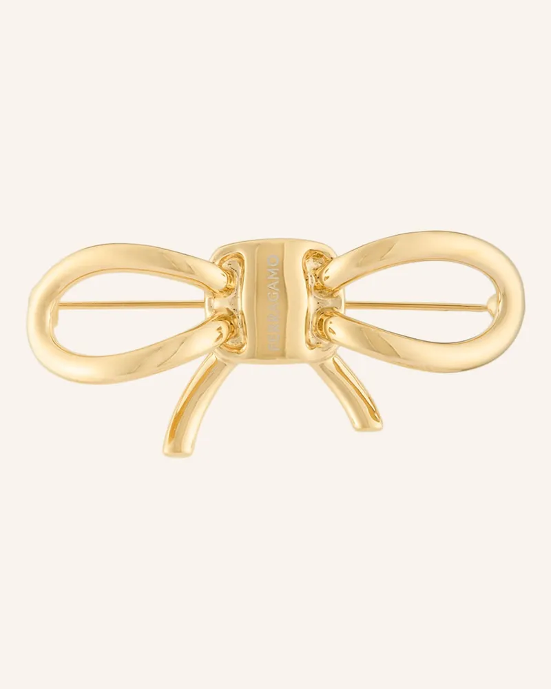 Ferragamo Brosche gold Gold