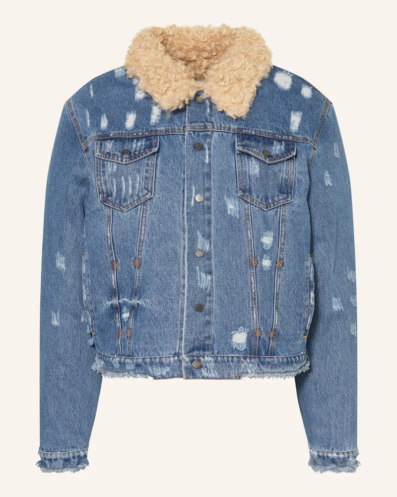 Daily Paper Jeansjacke Zum Wenden blau Blau
