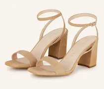 Sandaletten beige