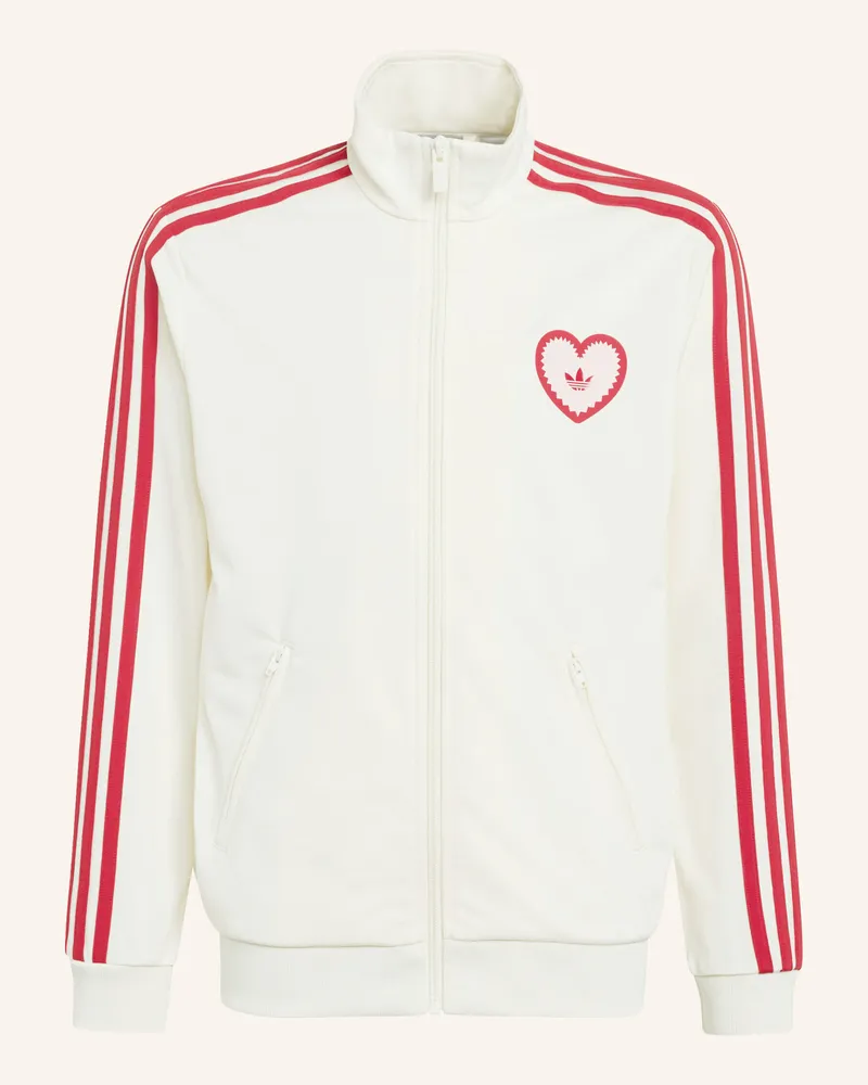 adidas Firebird Heart Originals Jacke, Locker Geschnitten weiss Weiss
