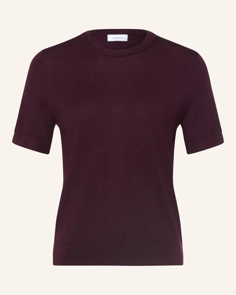 Darling Harbour Strickshirt Aus Merinowolle lila Plum