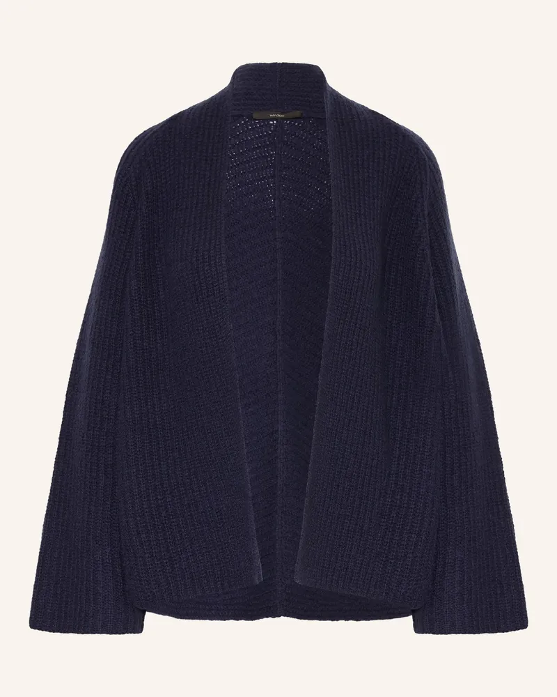 windsor. Strickhülle blau Dunkelblau