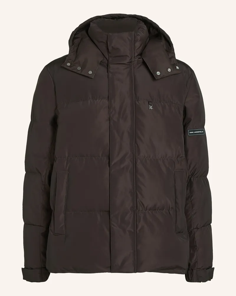 Karl Lagerfeld Jacke Dunkelbraun