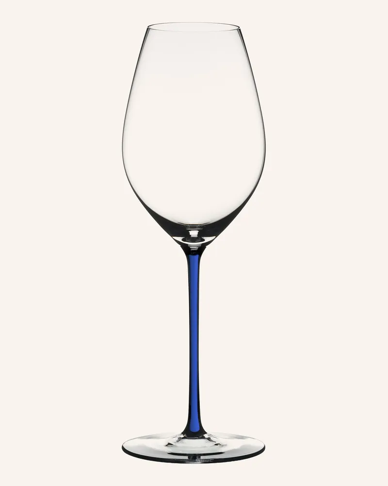 Riedel Champagnerglas Fatto A Mano By Riedel blau Weiss