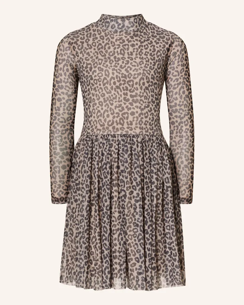 S.Oliver Mesh-Kleid braun Dunkelbraun