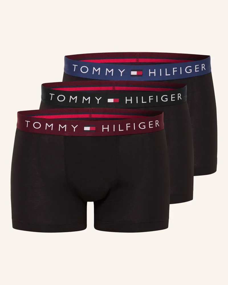 Tommy Hilfiger 3er-Pack Boxershorts schwarz Schwarz