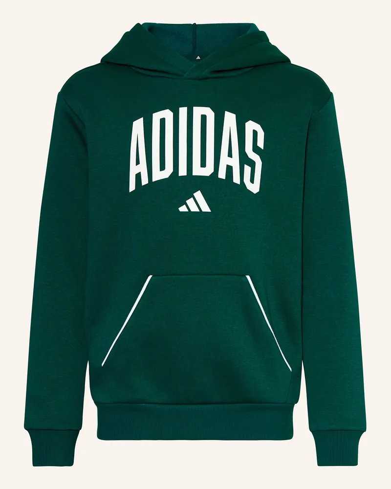 adidas Hoodie SEASONAL ESSENTIALS COLLEGIATE TYPOGRAPHY Weiss