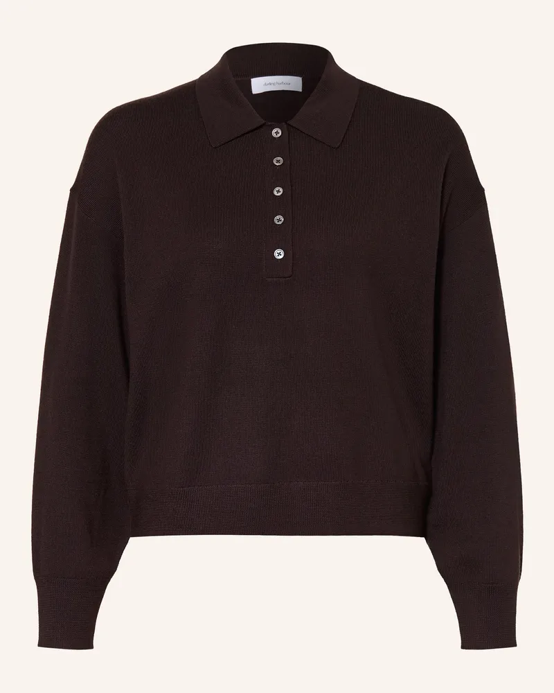 Darling Harbour Pullover Aus Merinowolle braun Dark