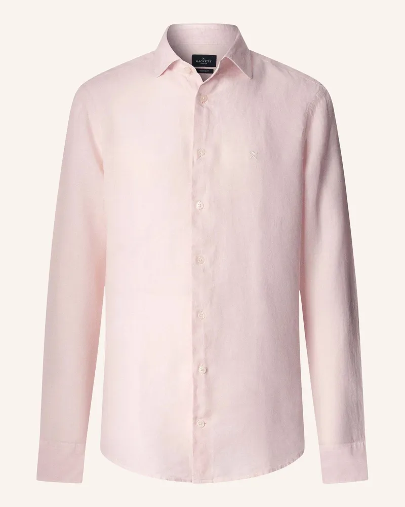 Hackett Freizeithemd Ess Gmd Linen Kent pink Hellrosa