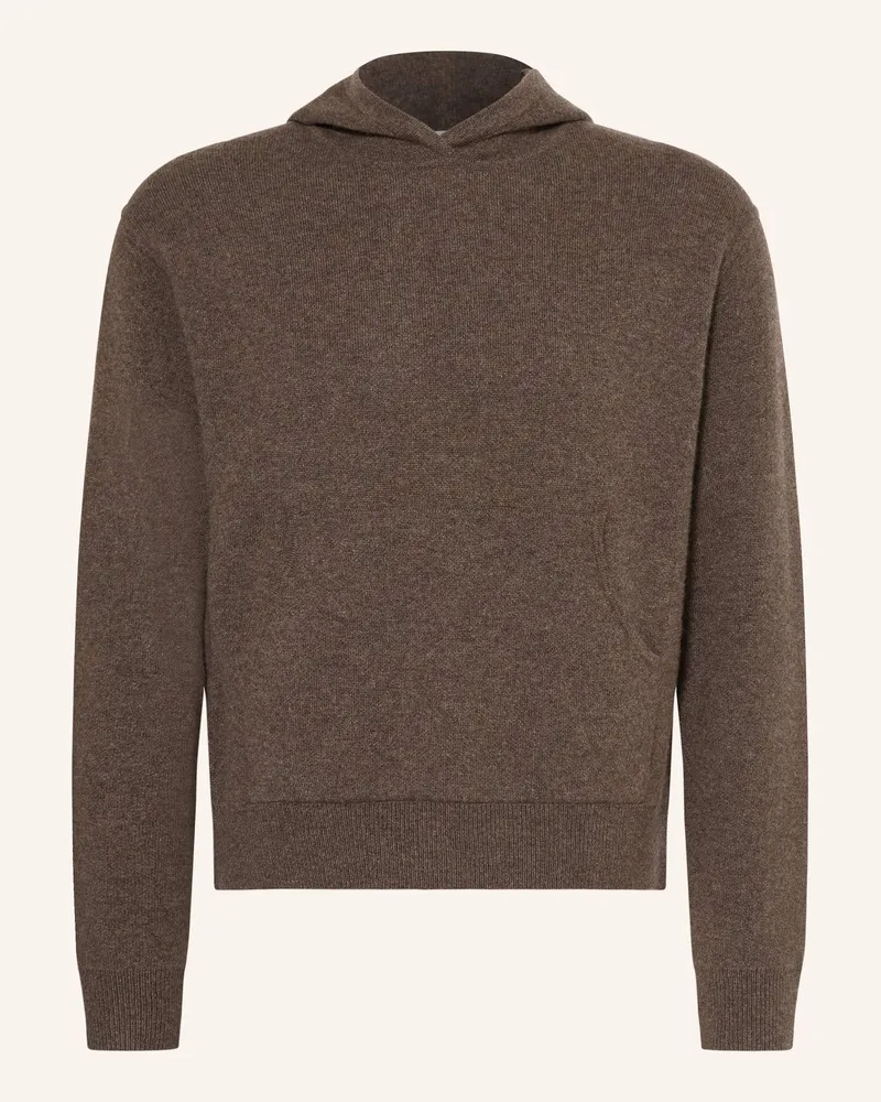 Acne Studios Cashmere-Hoodie KLAMA Braun