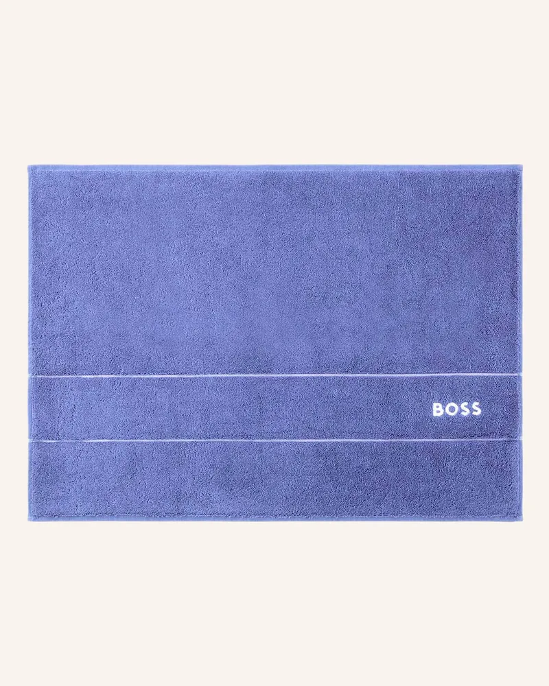 HUGO BOSS Badematte Plain blau Blau